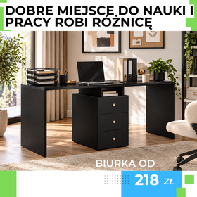 Twoje idealne biurko czeka na zamówienie. Skorzystaj i zainwestuj w komfort swojej pracy.