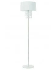 Podłogowa lampa stojąca w stylu glamour E421-Larma - biały w sklepie aosom.live