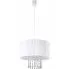 Fotografia Lampa wisząca w stylu glamour E419-Larma - biały z kategorii Lampy wiszące