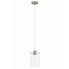 Zdjęcie produktu Szklana lampa wisząca Nalmi - srebrna.