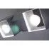 Szczegółowe zdjęcie nr 4 produktu Lampa sufitowa halogenowa E548-Macax - biały