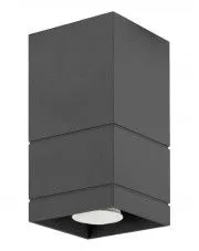 Lampa sufitowa halogenowa E568-Papaver - czarny w sklepie aosom.live