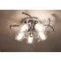 Zdjęcie srebrna lampa sufitowa LED E622-Degar | aosom.live