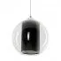 Zdjęcie produktu Szklana lampa wisząca E665-Levero - czarny.