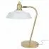 Zdjęcie produktu Retro lampa stołowa Sigurd - biała.