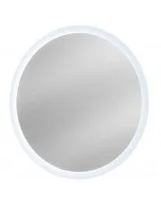 Okrągłe wiszące lustro łazienkowe Laures 2S 60 cm w sklepie aosom.live