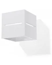 Minimalistyczny kinkiet E731-Prima - biały w sklepie aosom.live