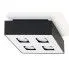 Nowoczesny plafon LED E776-Sofis - czarny