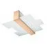 Elegancki plafon E777-Heko - naturalne drewno