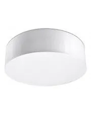 Minimalistyczny plafon do przedpokoju LED E778-Vati - biały w sklepie aosom.live