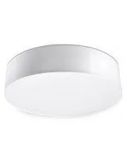 Okrągły minimalistyczny plafon E779-Vati - biały w sklepie aosom.live