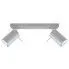 Minimalistyczny plafon LED E782-Sewo - szary