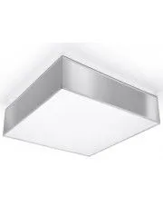 Minimalistyczny kwadratowy plafon E796-Retos - szary w sklepie aosom.live