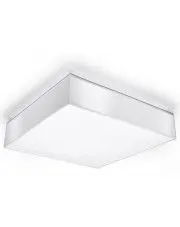 Kwadratowy minimalistyczny plafon E797-Retos - biały w sklepie aosom.live