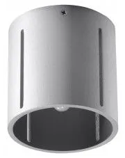 Minimalistyczny plafon walec LED E803-Kalano - szary w sklepie aosom.live