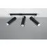 Fotografia Regulowany plafon reflektory E814-Beton - czarny z kategorii Plafony
