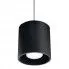 Zdjęcie produktu Czarna okrągła lampa wisząca - E815-Melvis.