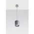 Zdjęcie szara okrągła lampa wisząca LED E815-Melvis | aosom.live