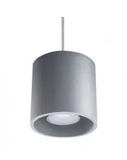 Nowoczesna lampa wisząca E815-Melvis - szary w sklepie aosom.live