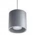 Nowoczesna lampa wisząca E815-Melvis - szary