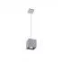 Szczegółowe zdjęcie nr 6 produktu Lampa wisząca kostka LED E816-Lenobri - szary