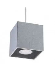 Lampa wisząca kostka LED E816-Lenobri - szary w sklepie aosom.live
