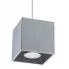Zdjęcie produktu Lampa wisząca kostka LED E816-Lenobri - szary.