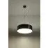 Zdjęcie czarna nowoczesna lampa wisząca nad stół E817-Vati | aosom.live