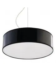 Okrągła lampa wisząca E817-Vati - czarny w sklepie aosom.live