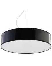 Okrągła lampa wisząca LED E818-Vati - czarny w sklepie aosom.live