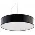 Okrągła lampa wisząca LED E818-Vati - czarny