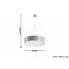 Szczegółowe zdjęcie nr 4 produktu Elegancka lampa wisząca LED E818-Vati - szary