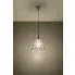 Zdjęcie biała industrialna lampa wisząca E821-Orivietto | aosom.live