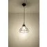 Zdjęcie czarna lampa wisząca do loftowych wnętrz E821-Orivietto | aosom.live