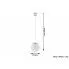 Szczegółowe zdjęcie nr 4 produktu Szklana lampa wisząca kula E822-Amareo