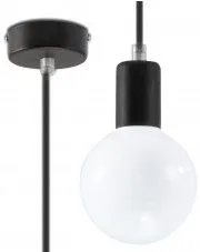 Loftowa lampa wisząca E825-Losako - czarny w sklepie aosom.live