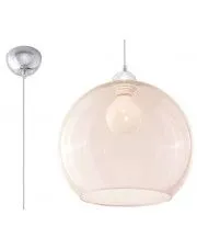 Nowoczesna okrągła lampa wisząca E830-Romulus - szampański w sklepie aosom.live