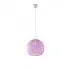 Szczegółowe zdjęcie nr 4 produktu Szklana lampa wisząca kula E830-Romulus - fioletowy