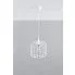 Fotografia Lampa wisząca loft E842-Hexon - biały z kategorii Lampy wiszące