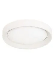 Minimalistyczny plafon LED E884-Minario - biały w sklepie aosom.live