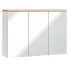 Podwieszana szafka łazienkowa z lustrem Dixi 10X - Biały