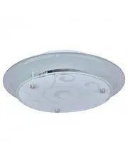 Okrągła szklana lampa sufitowa z wzorem - E965-Serella w sklepie aosom.live