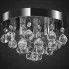 Szczegółowe zdjęcie nr 4 produktu Lampa sufitowa glamour z kryształkami - E972-Darlin