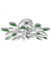Zielona lampa sufitowa w stylu glamour - E974-Andrex w sklepie aosom.live