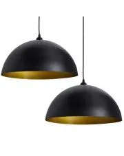 Czarne lampy wiszące z regulacją 2 sztuki - E985-Olseo w sklepie aosom.live