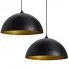 Czarne lampy wiszące z regulacją 2 sztuki - E985-Olseo