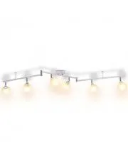 Lampa sufitowa z obracanymi kloszami - EX22-Goździk w sklepie aosom.live