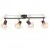 Loftowa lampa sufitowa EX30-Serta z metalu