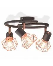 Okrągła lampa sufitowa LED w stylu industrialnym - EX34-Artoni w sklepie aosom.live