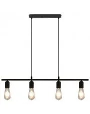 Czarna lampa wisząca nad stół - EX80-Tungo w sklepie aosom.live